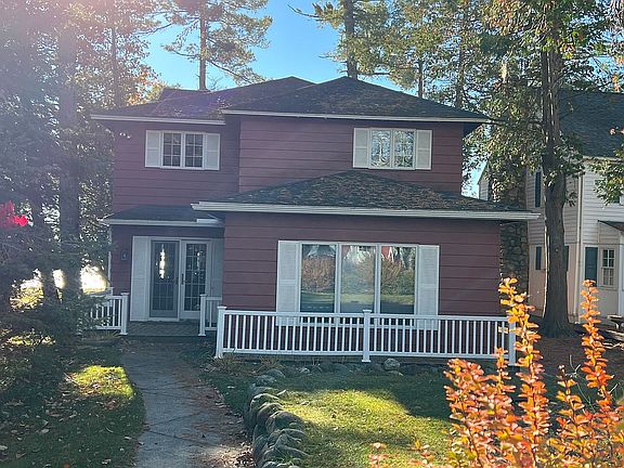 Back entrance of cottage