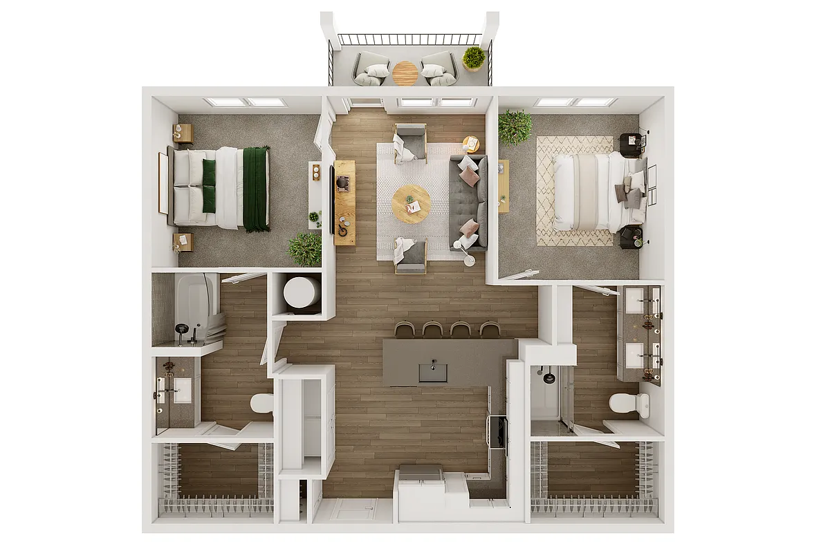 Floor plan B1