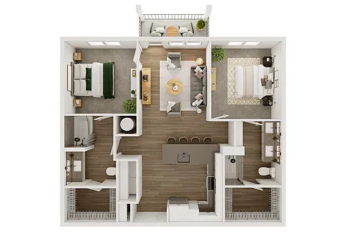Floor plan B1