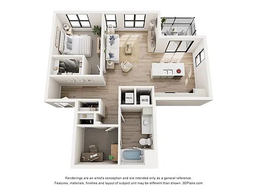 Floor plan C1