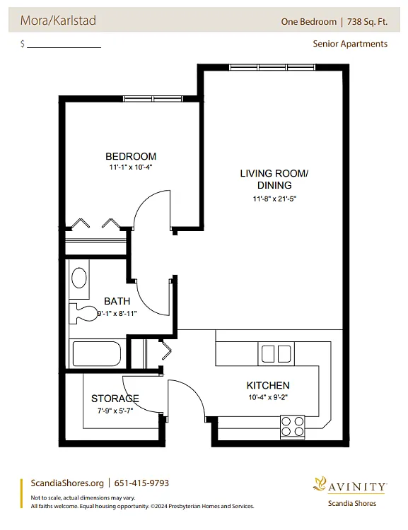 Floor plan Mora - Karlstad