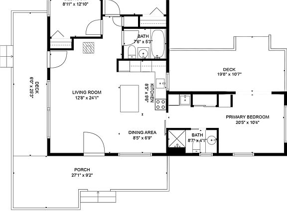 Here's the floorplan. Will add pictures soon.