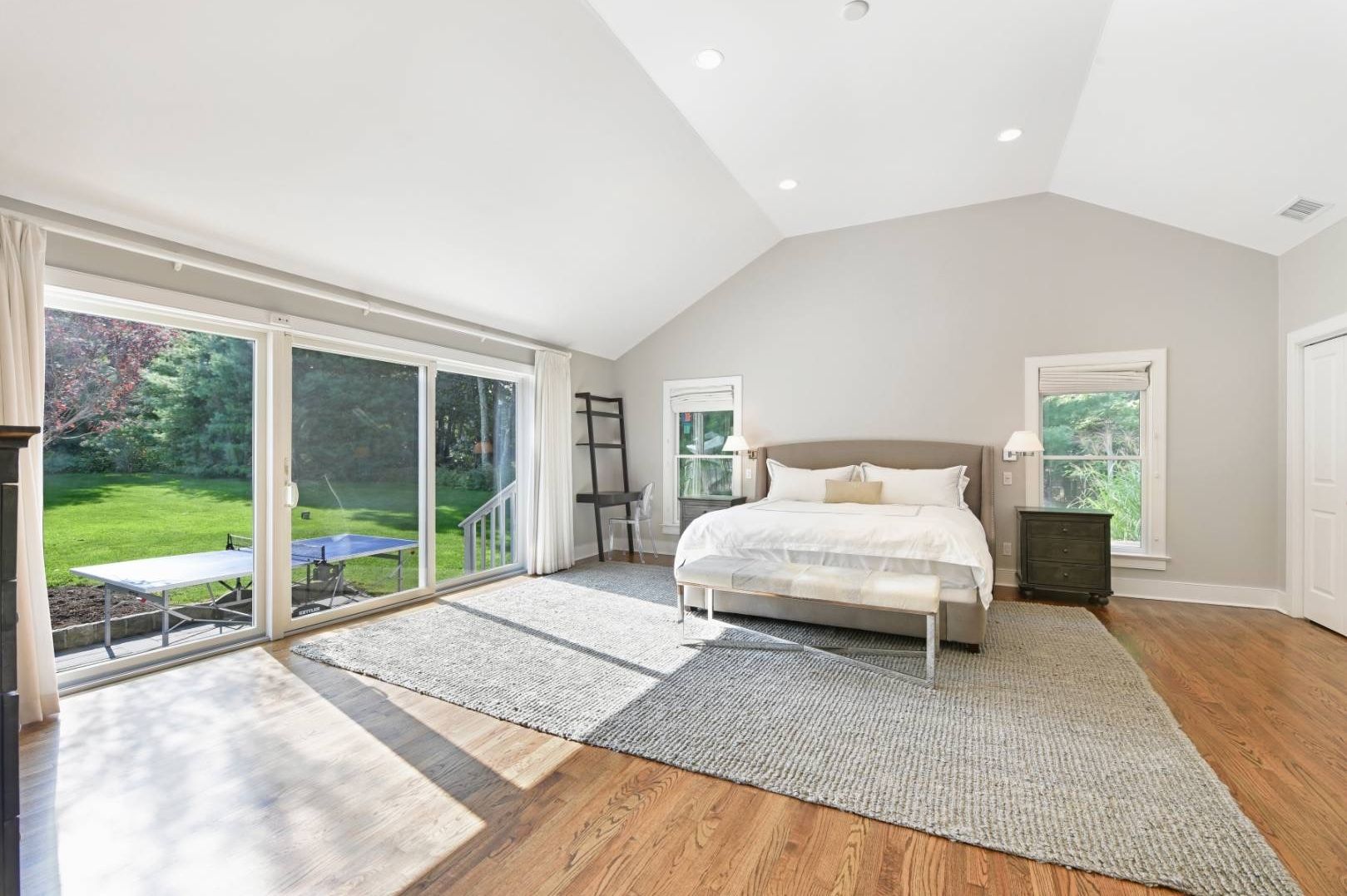  Oversized Master Bedroom set back from main living area