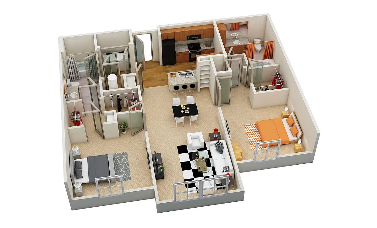 Floor plan Almeria
