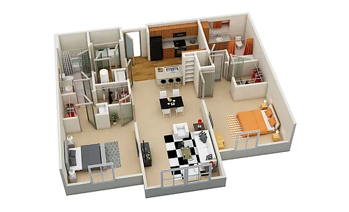 Floor plan Almeria
