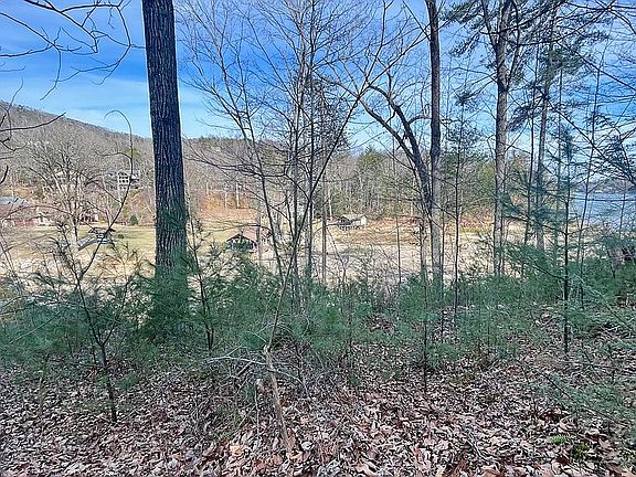 View from lot toward lake