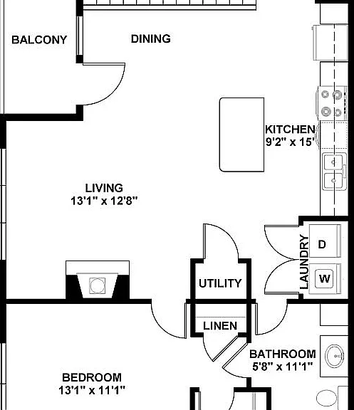 A4 Floorplan with Dimensions A4 Floorplan with Dimensions