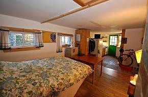 View from back to kitchen