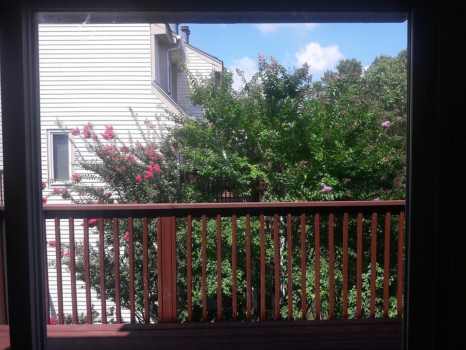 large deck off bright kitchen
