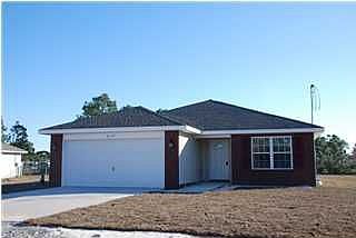 This picture represents the proposed home to be built but is a look alike. 