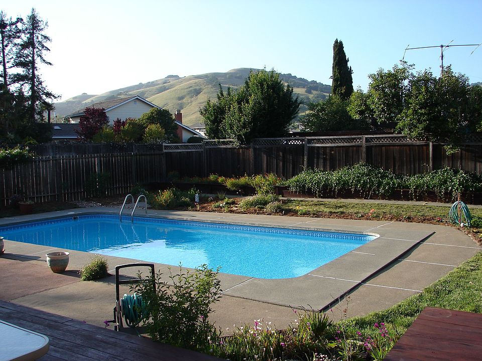 Pool and view of mountains
