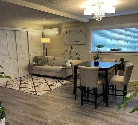 Living room and dinning combo