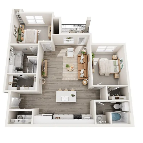 Floor plan B1