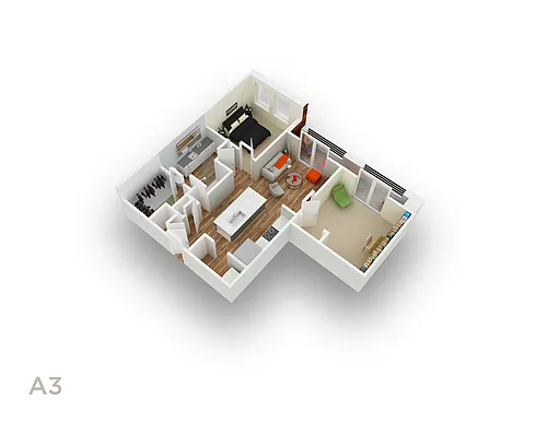 Floor plan A3