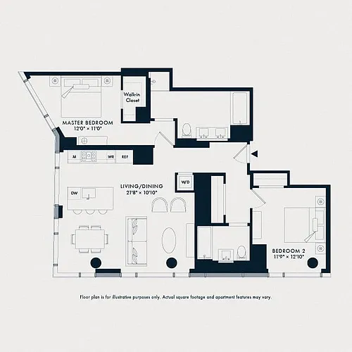 Floor plan Waterline 3: B5