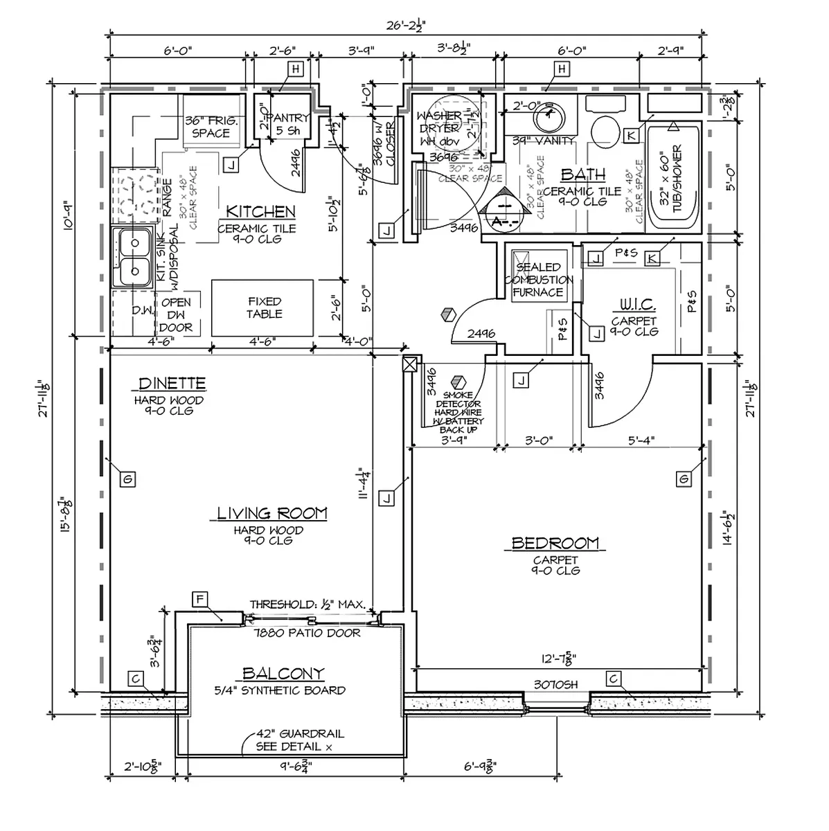 Floor plan Andrea