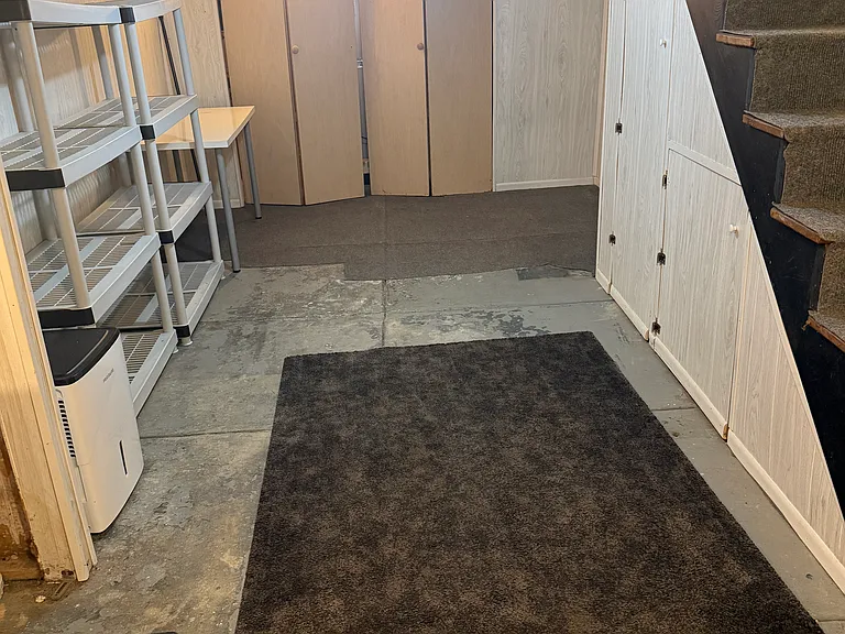 Basement storage