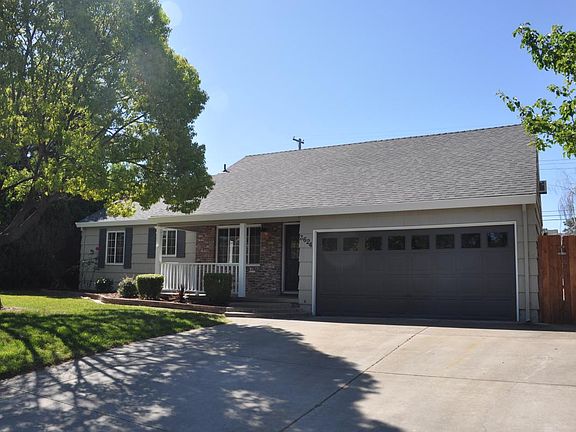 front of house/driveway