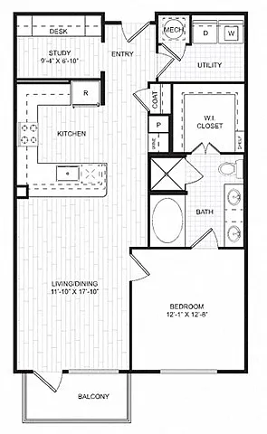 Floor plan A9