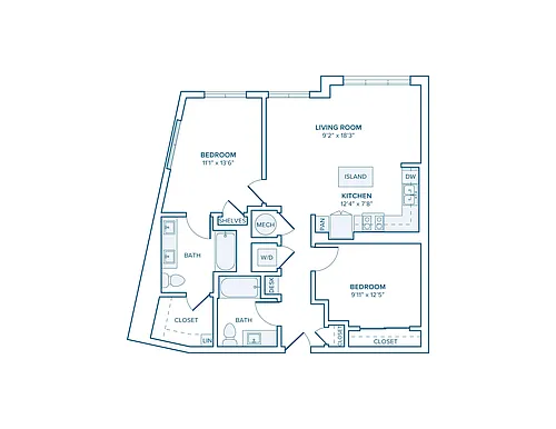 Floor plan B06