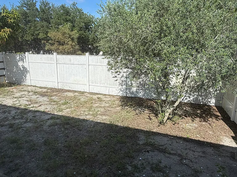 Side patio