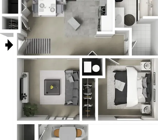 A1 Floorplan Diagram