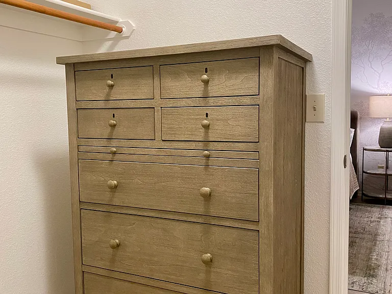 Primary walk in closet