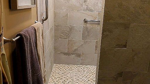 Master Bath shower entry