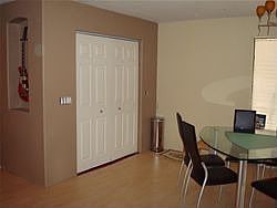 dining and laundry closet