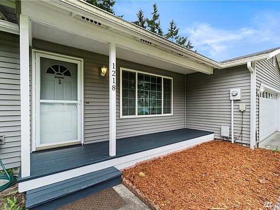 Front porch just painted.