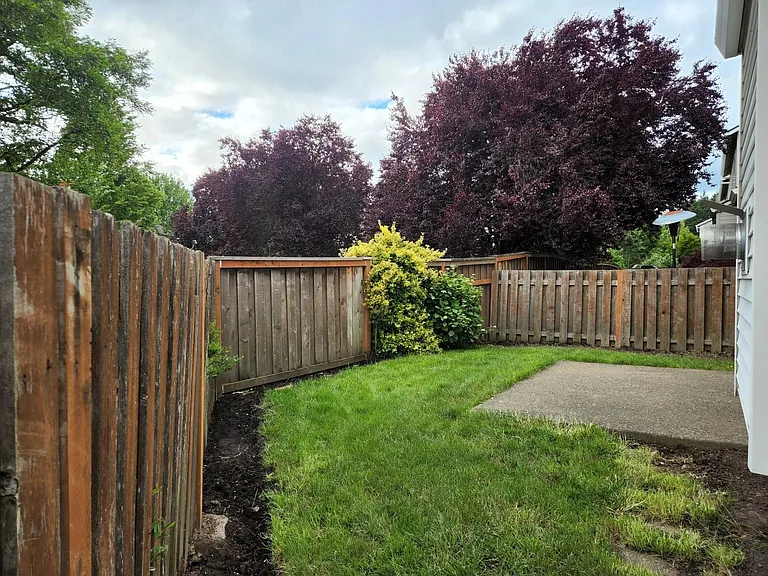 Fenced Yard