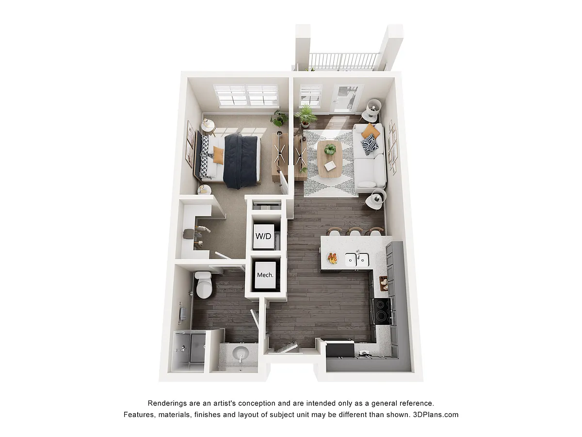Floor plan The Kline