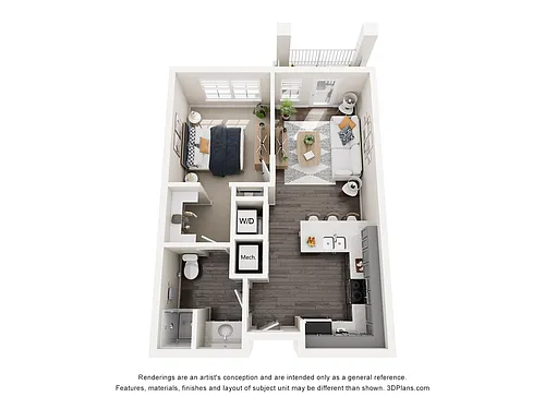 Floor plan The Kline