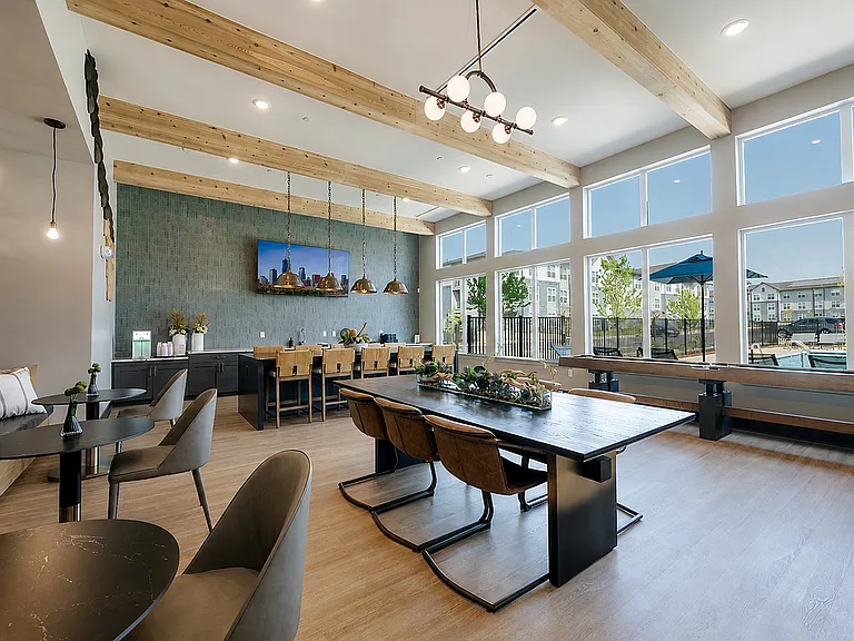 Resident Clubhouse at Bolton West Charlotte Apartments