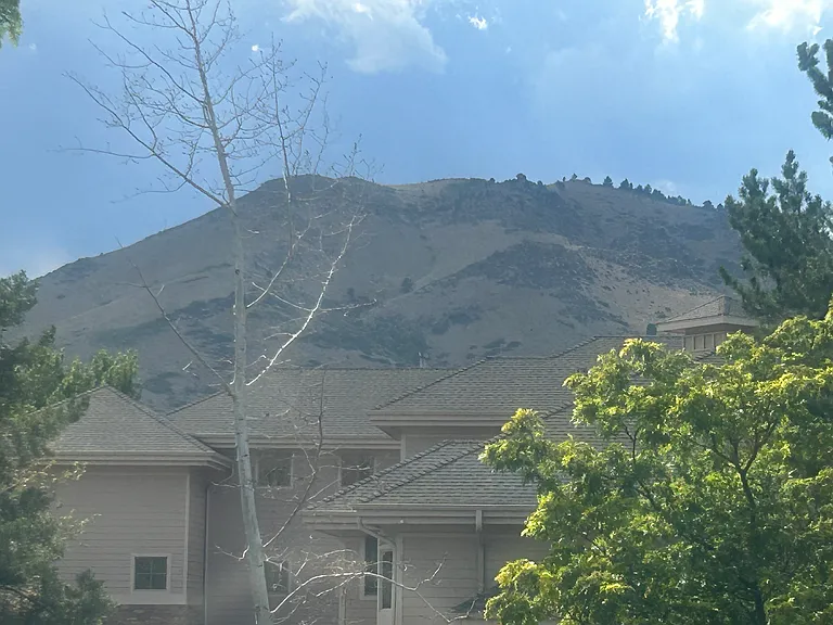 View from West facing bedroom