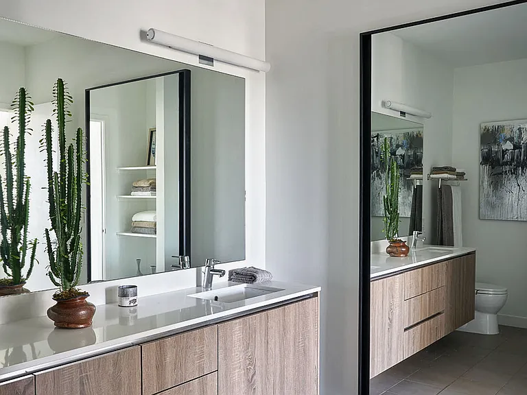 Luxury Bathroom Fixtures &amp; Huge Bathroom Counters