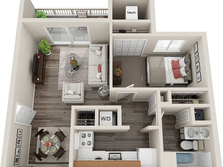University Club Apartments — Photo 11