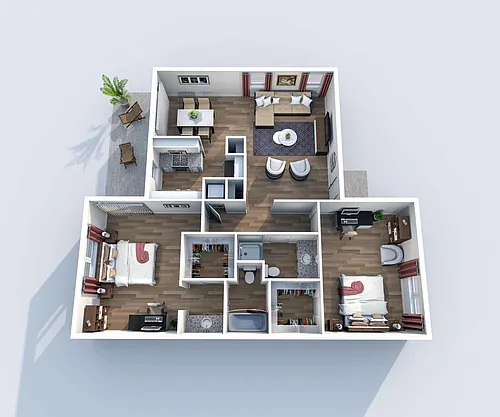 Floor plan B3