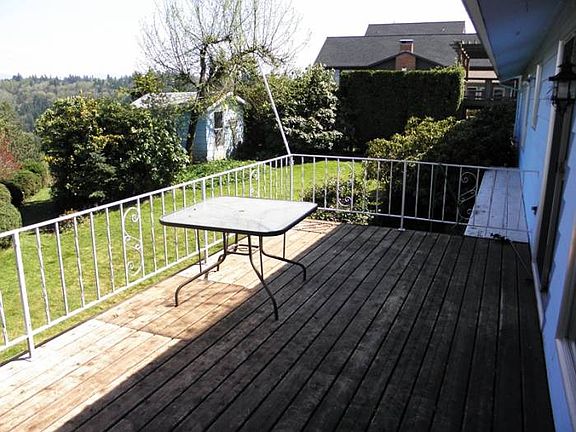 Deck off living room