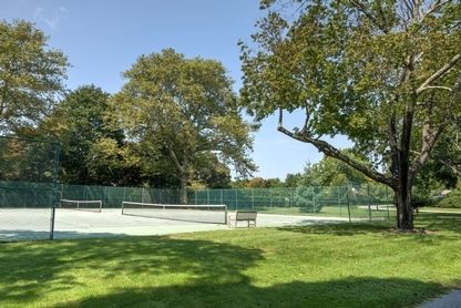 Two Tennis Courts