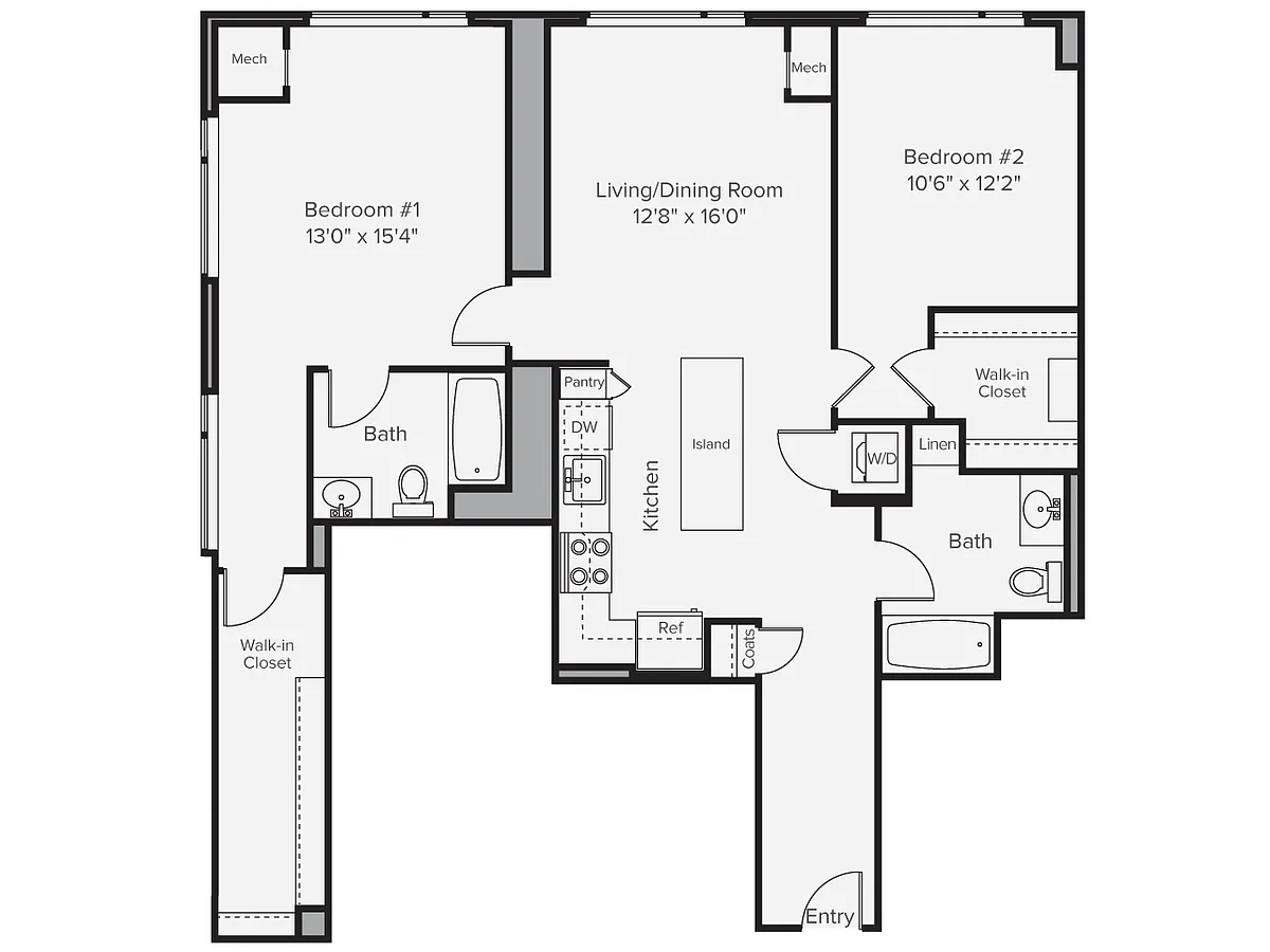 Floor plan B7