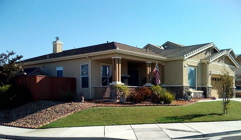 Single Story Home in a corner lot