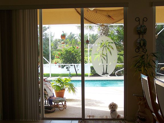 View from living room