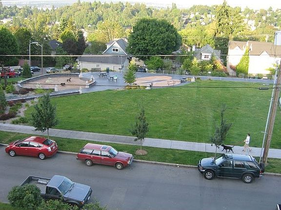 Park across the street