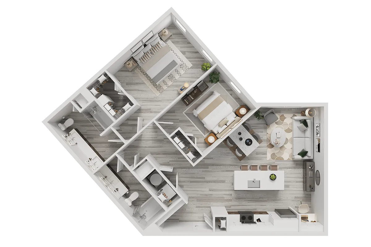 Floor plan B4 60