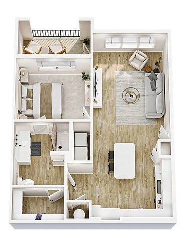 Floor plan A1B