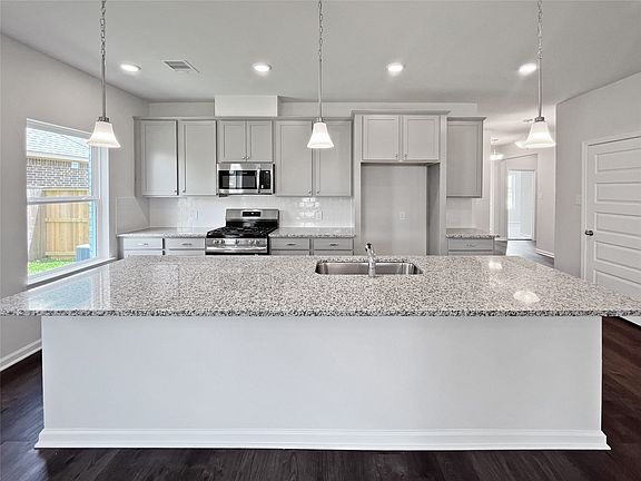 The Crawford- Kitchen with Large Island