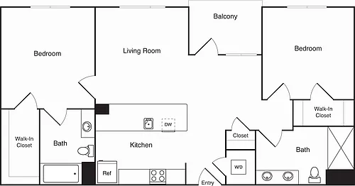 Floor plan J