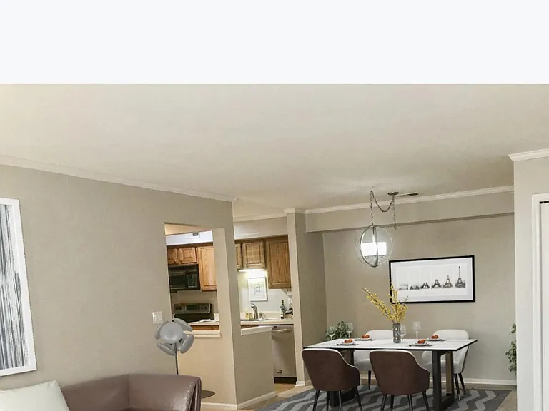 Living Room & Dining Room (virtually staged)