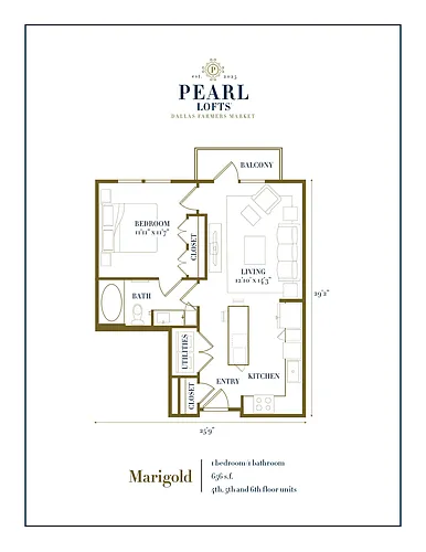 Floor plan Marigold